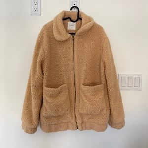 Women’s Fleece Sherpa Oversized Jacket